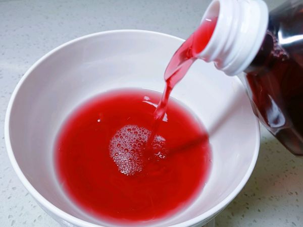 蔓越莓果冻气泡水