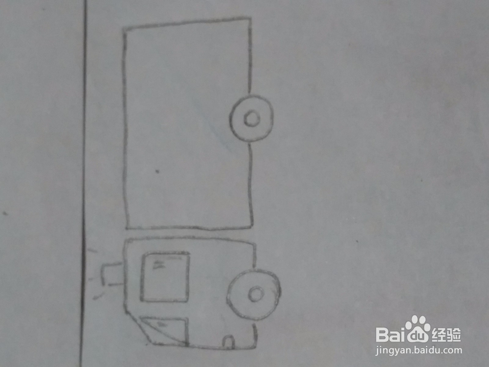 消防车 简笔画 详细绘画步骤教程!