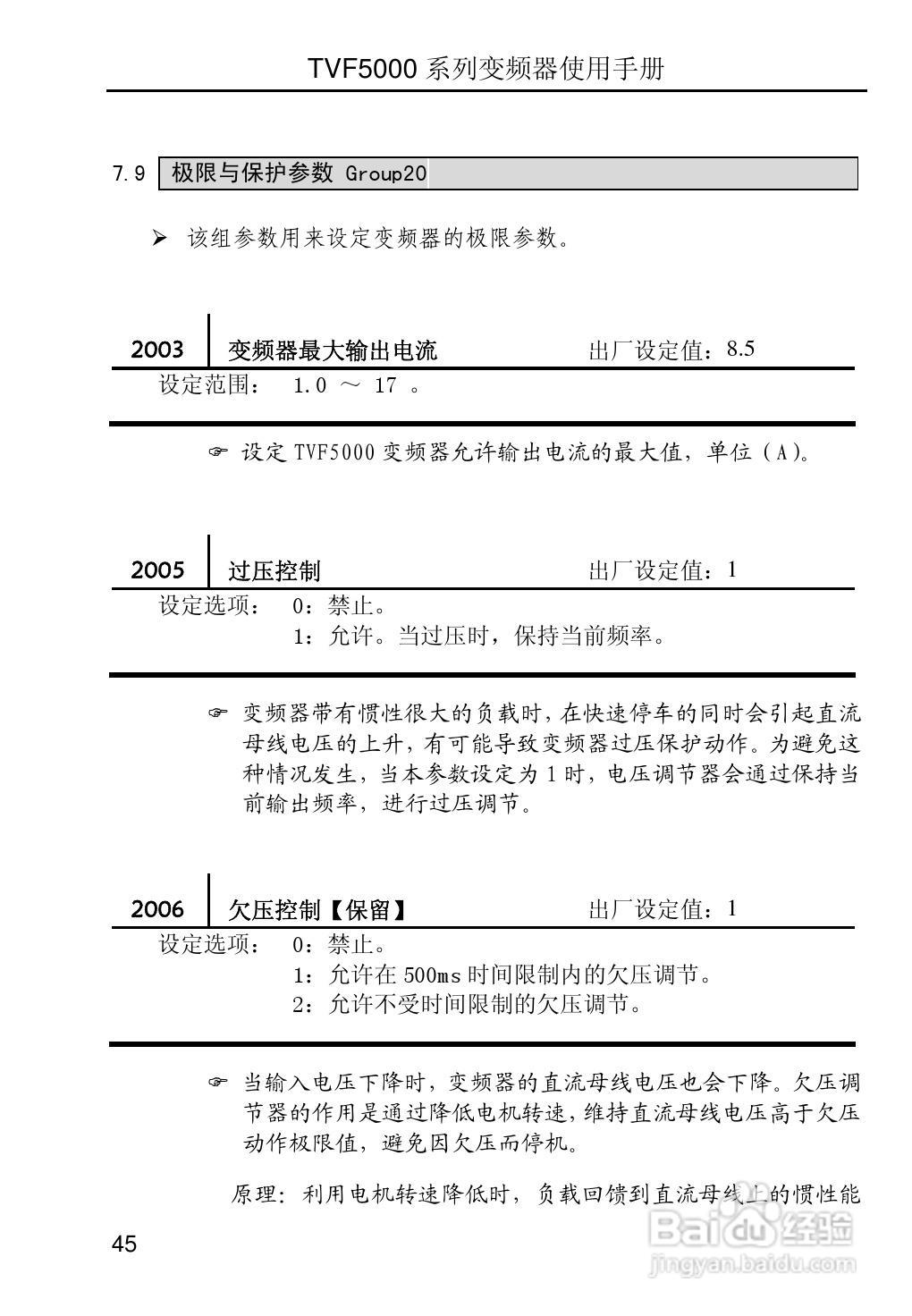 TVF5000系列变频调速器使用手册V2.2:[5]