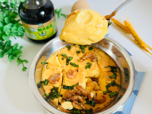 表面如镜面鸡蛋羹