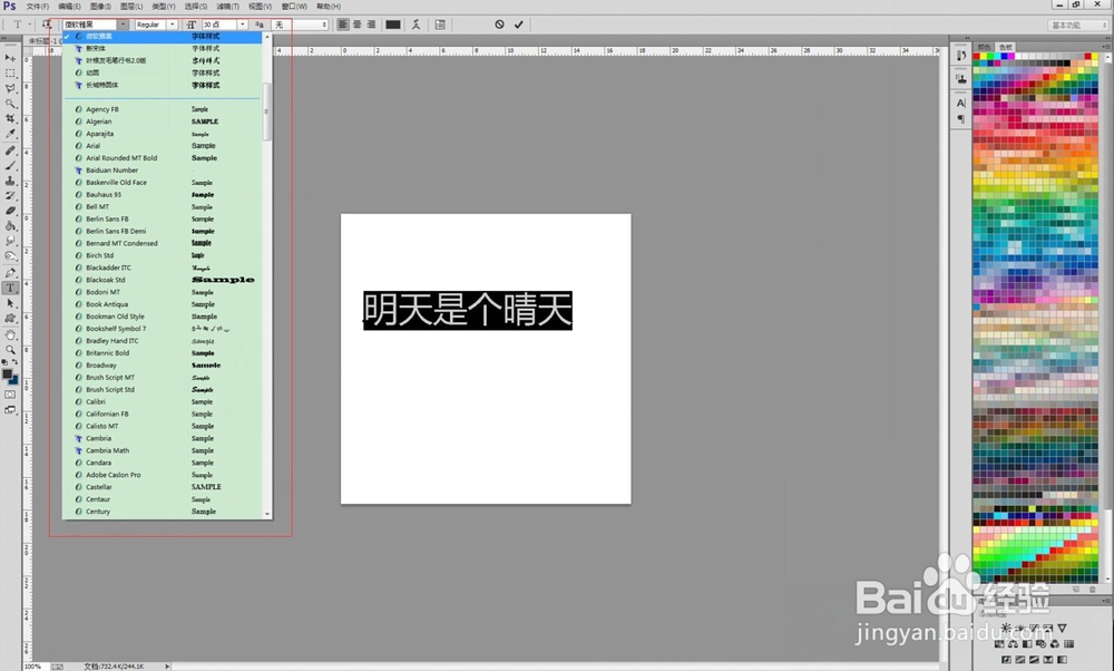 怎样快速使用photoshop给图片添加文字
