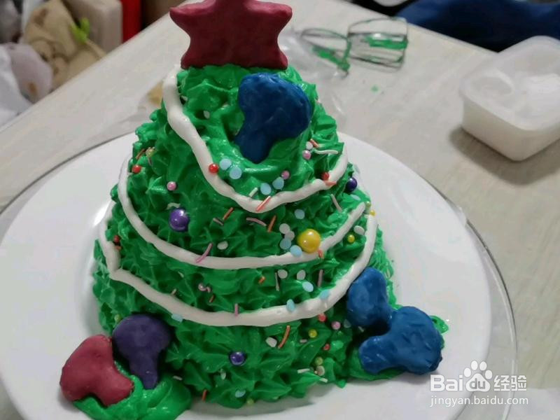 圣诞树 蛋糕的做法