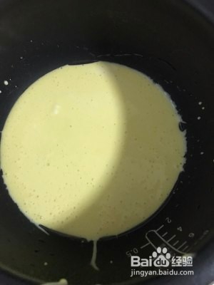 电饭锅蒸蛋糕的做法