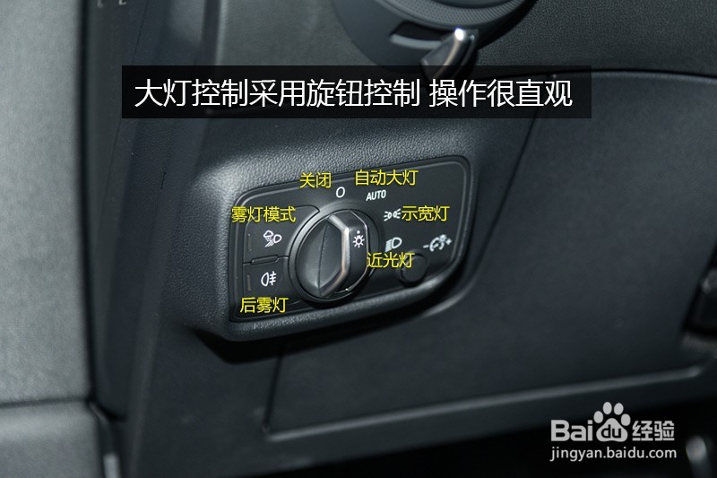 奥迪q3雾灯怎么开图解