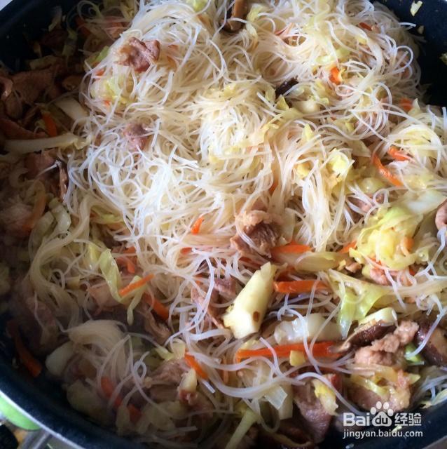 新手易做的台式炒米粉