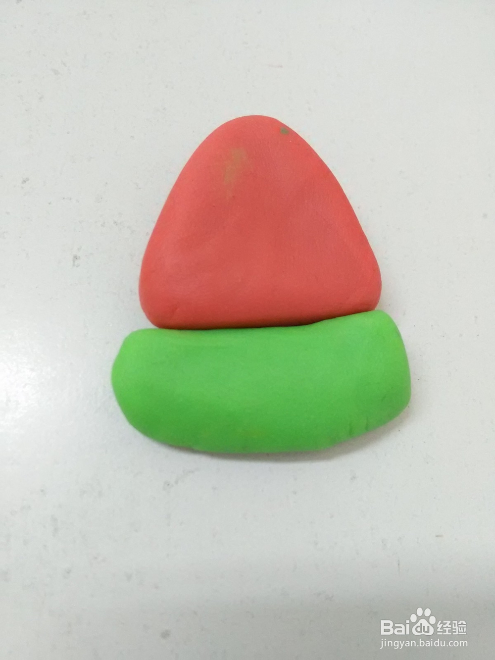 西瓜造型的冰棍怎么捏