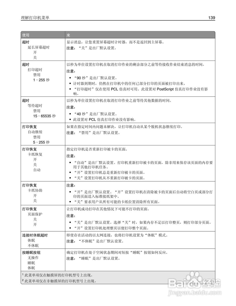利盟Lexmark MS610de打印机说明书:[14]