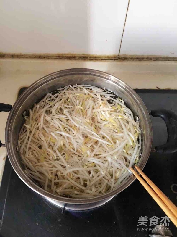 炒豆芽的家常做法