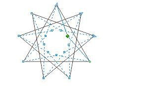 CDR对多边形和星形造型实用教程