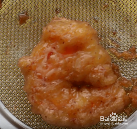 啤酒虾炸玉米饼