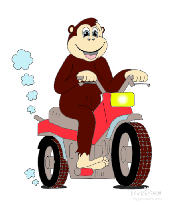 本田猴子漫画图片