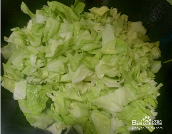 怎么制作青椒炒包菜