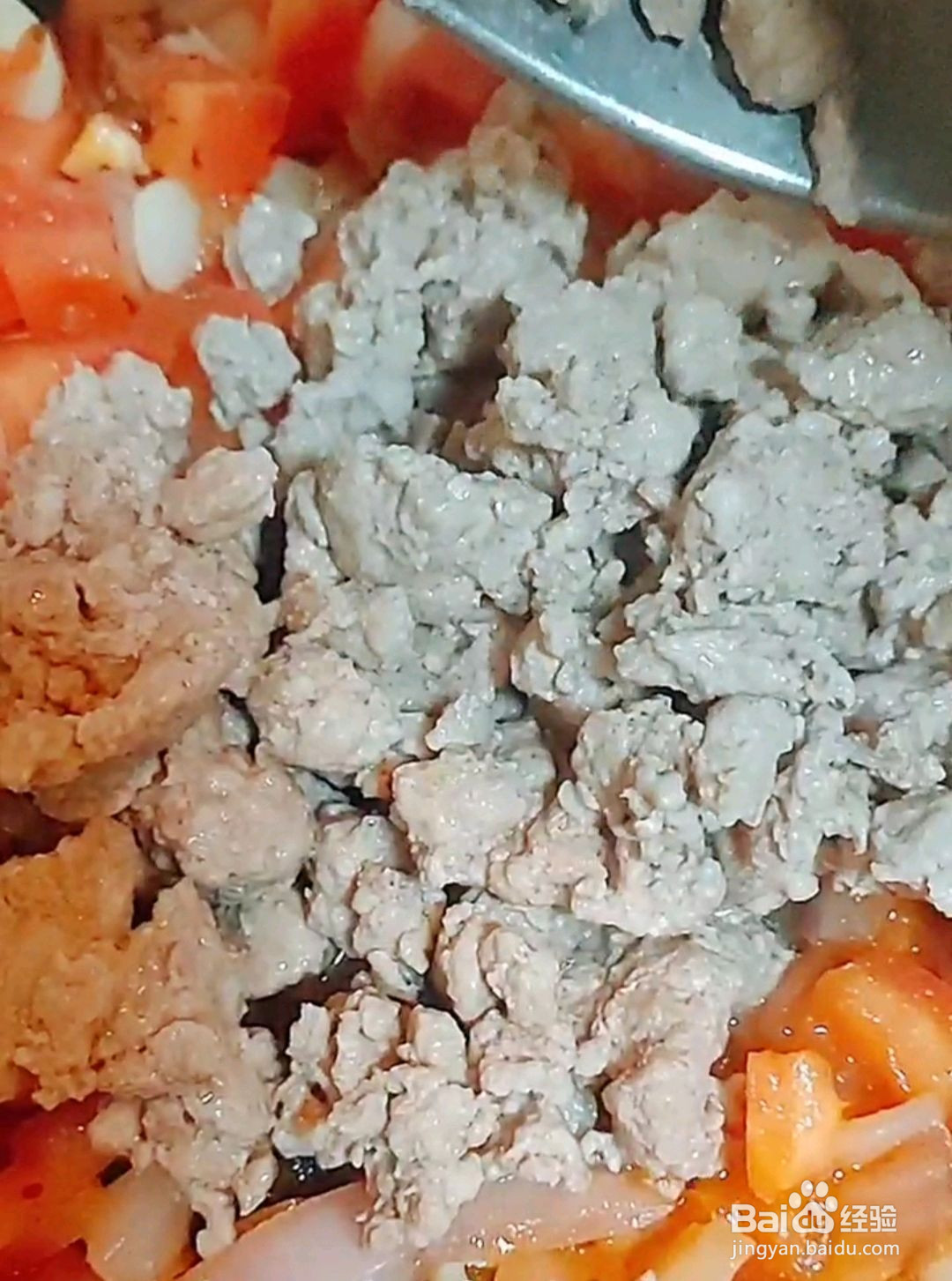 番茄肉酱意面的做法