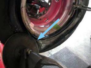 扁平轮胎安装方法