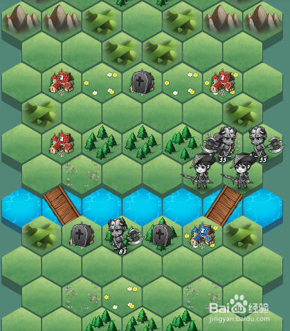 (legion war)军团战棋 人族 第三关 攻略