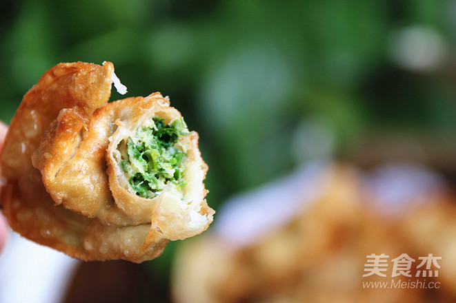油炸荠菜馄饨