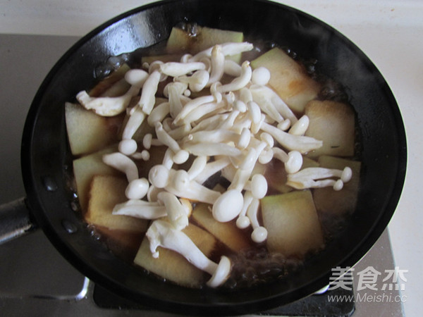 冬瓜白玉菇肉片