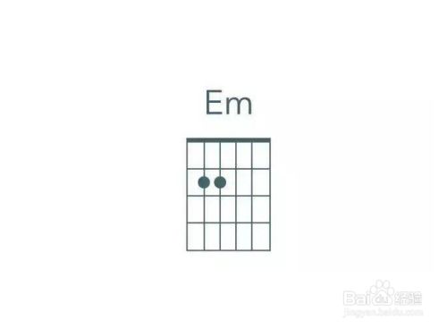 吉他em和弦怎么按