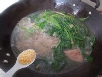 菠菜猪肝汤的家常做法