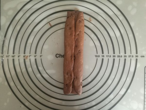 可可巧克力豆吐司