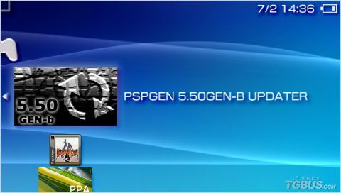 PSP1000/PSP2000安装5.50GEN