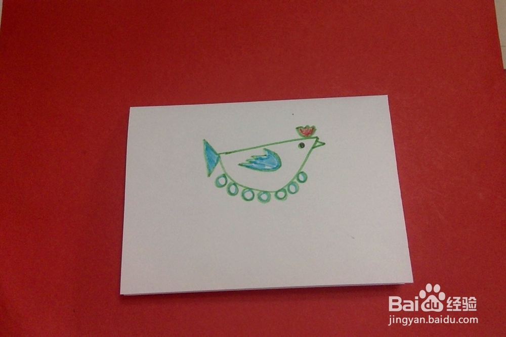 简笔画怎么画母鸡的画法幼儿绘画启蒙学画小鸡儿