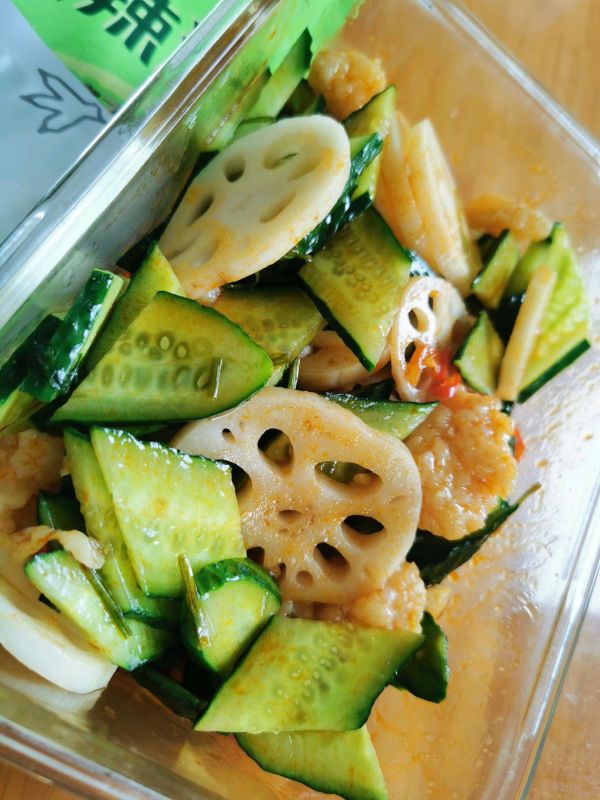 泰式酸辣虾滑藕片