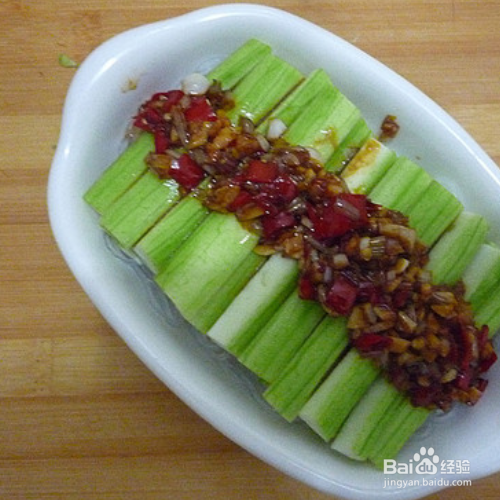 蒜蓉丝瓜粉丝的做法