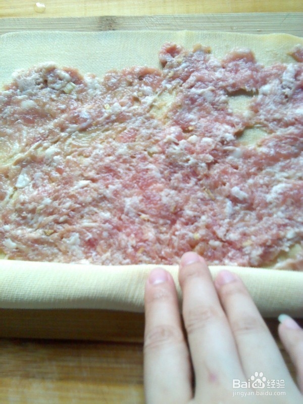 东北熏肉卷制作