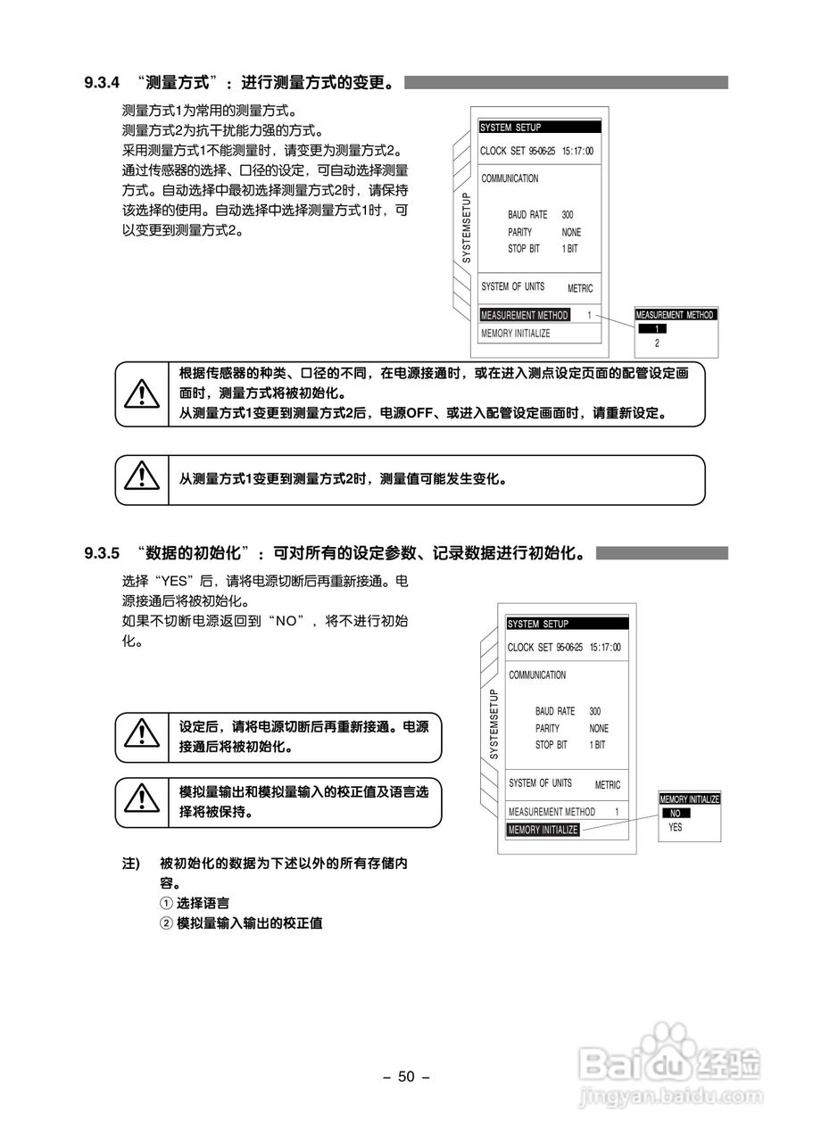 富士电机FLD-1便携式超声波流量计说明书:[6]
