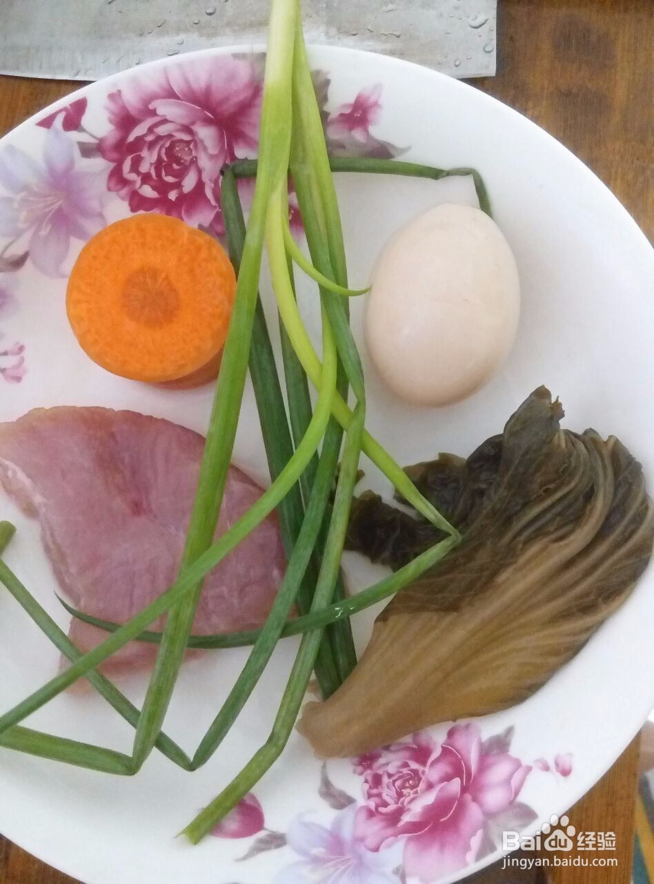 自制美味肉丝蛋炒饭