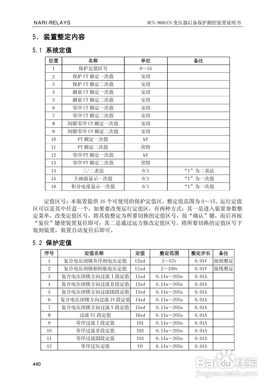 南瑞继保RCS-9681CS变压器后备保护测控装置说明书:[45]