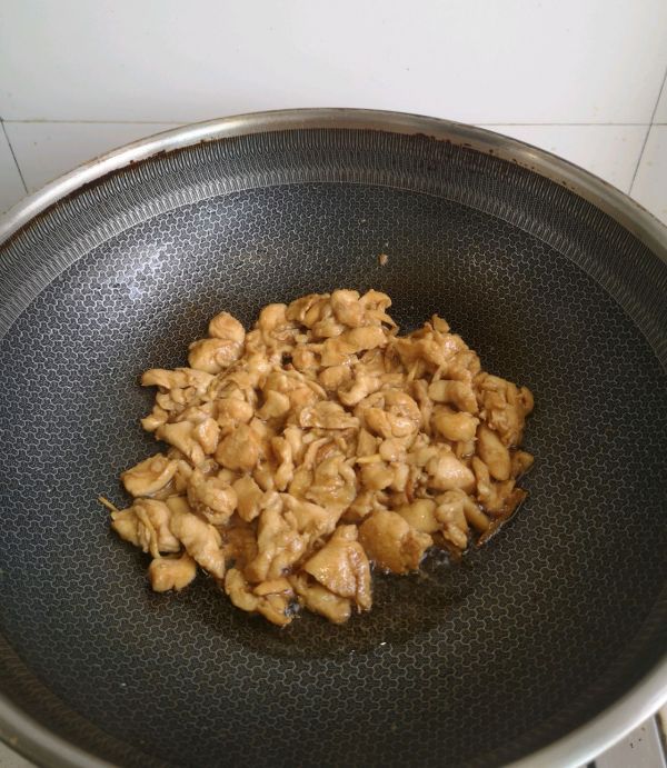 黑椒蒜香鸡肉蘑菇