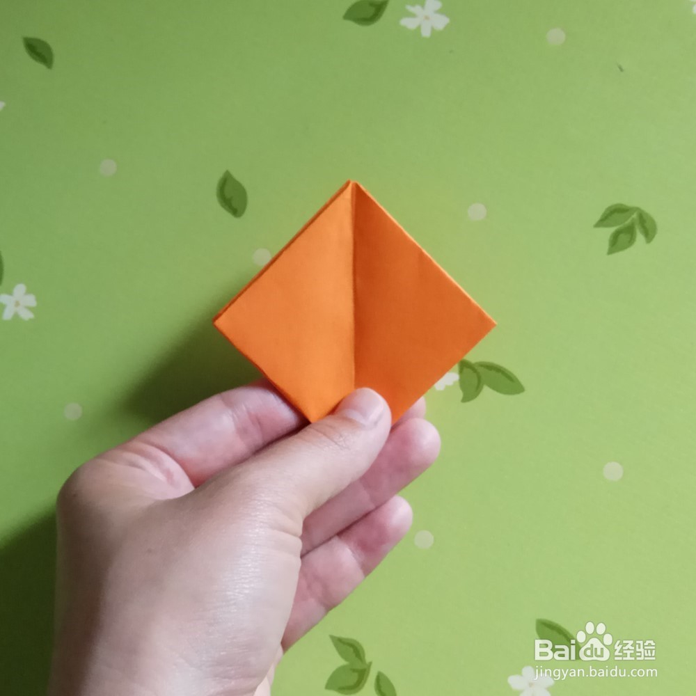 漂亮花朵的折法步骤图 教你怎么折纸玫瑰花