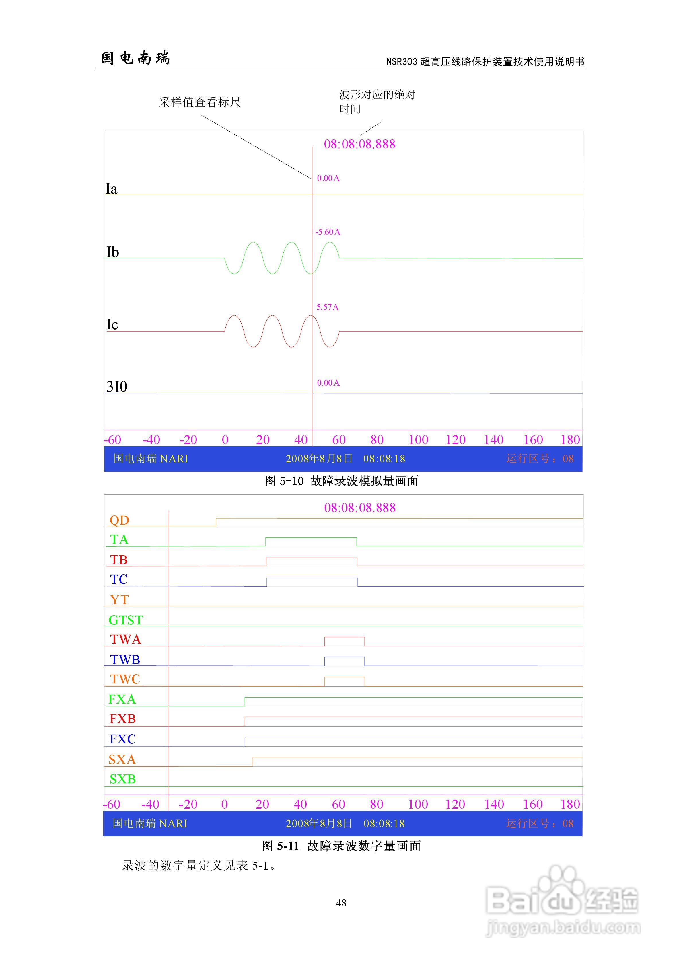 国电南瑞NSR303超高压线路保护装置技术使用说明书:[6]