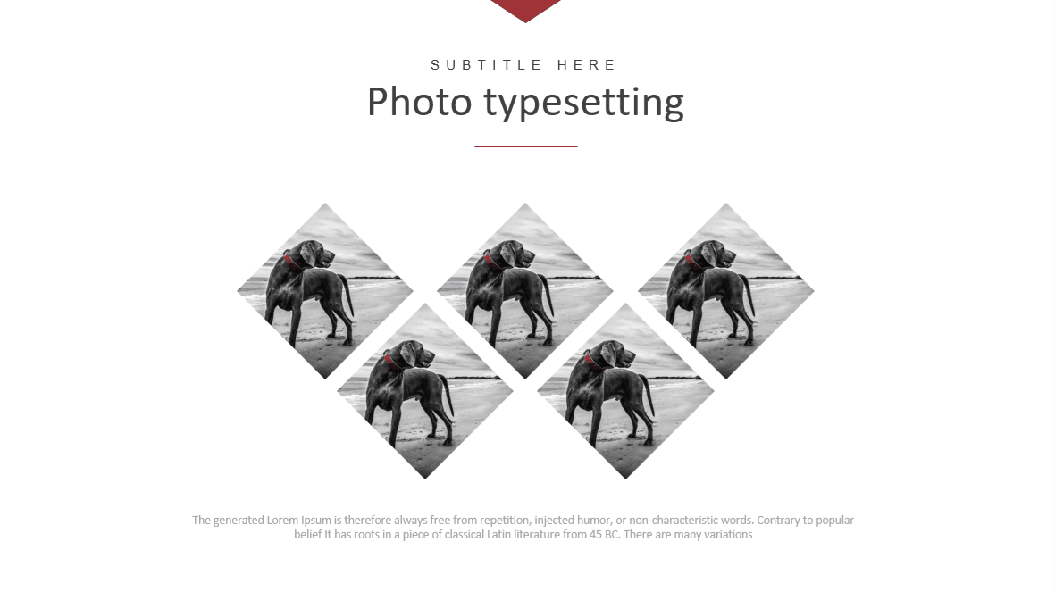 【PPT素材制作】#09 PPT五图排版