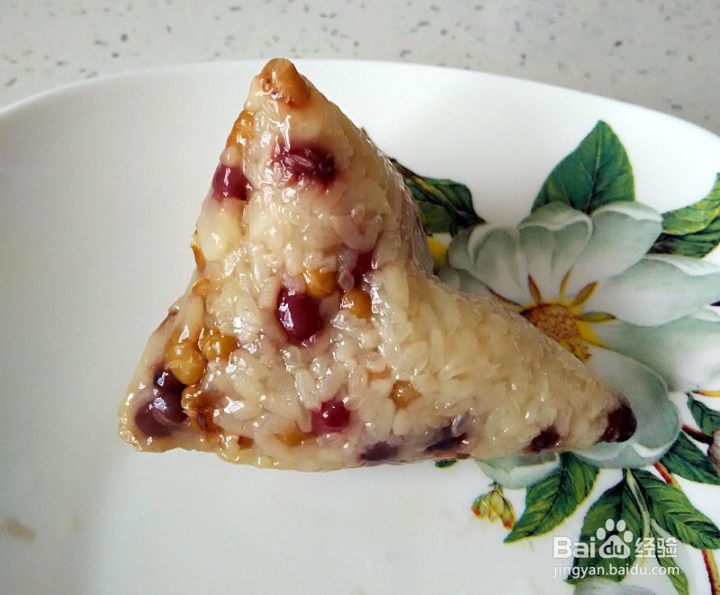 红豆粽子的做法