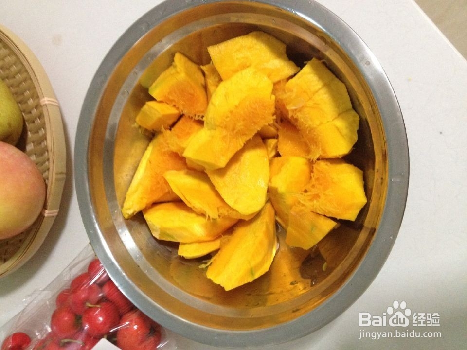 秋天“不可不蒸”的南瓜发糕