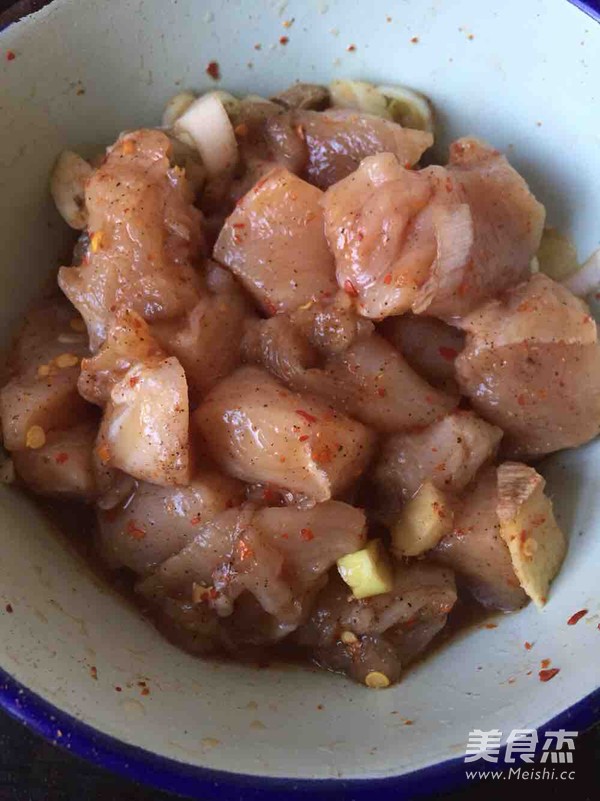 无油健康鸡米花