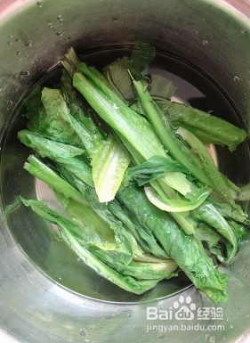 麻汁油麦菜的做法