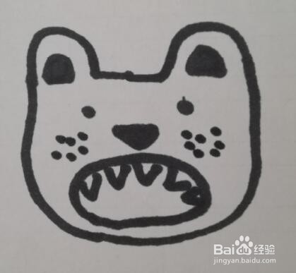 狮子的画法 狮子的简笔画