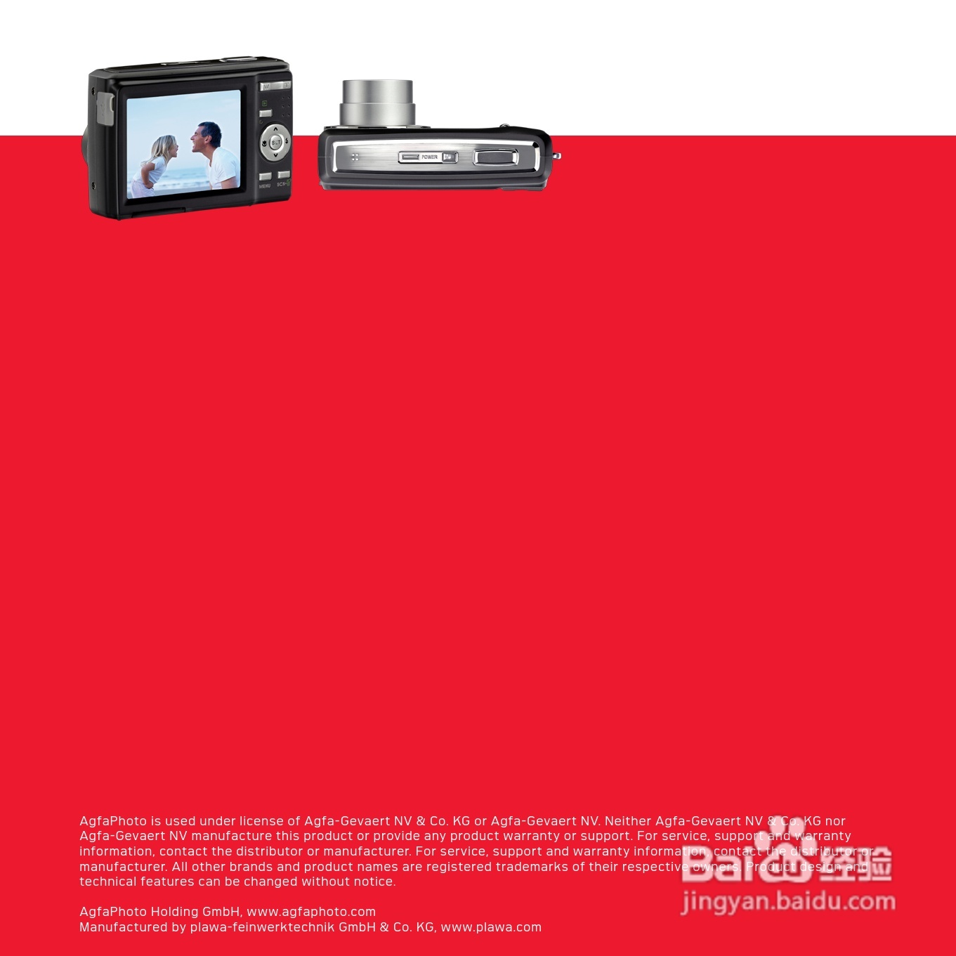 爱克发Compact 100数码相机使用说明书:[10]