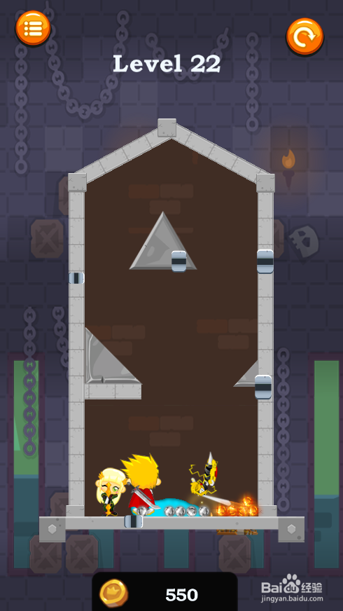 如何通过Caio Hero Rescue的Level 22?