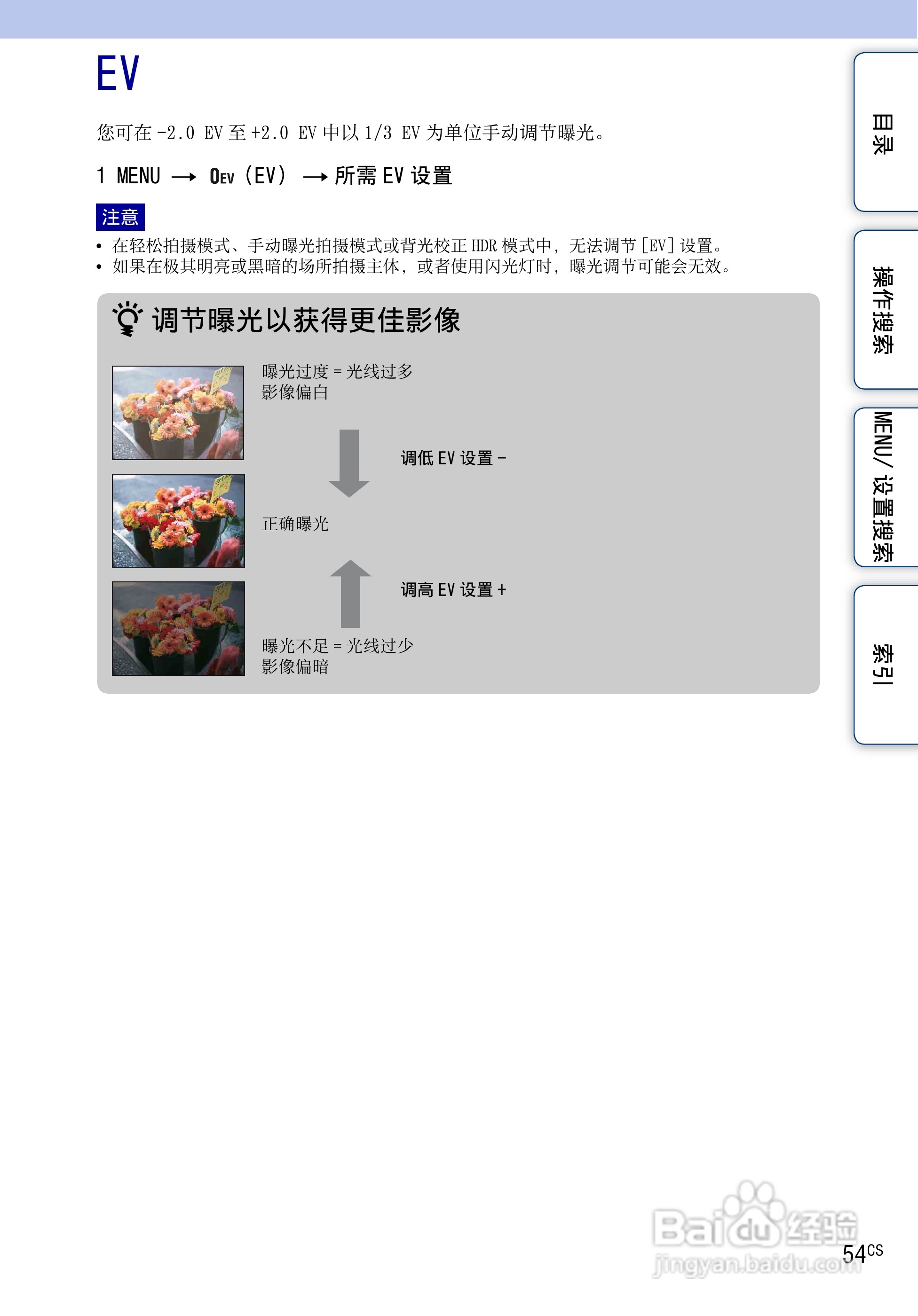 索尼数码相机DSC-HX5使用说明书:[6]