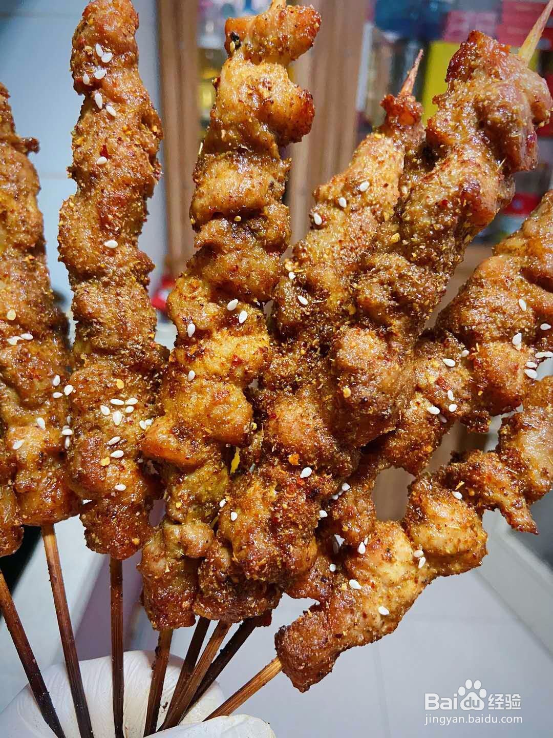 猪肉版烤箱烤肉串