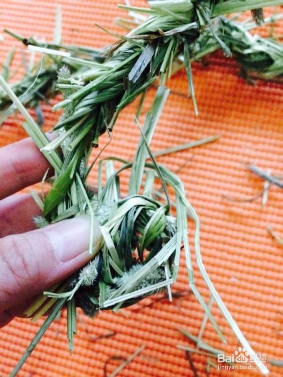 编织草窝教程