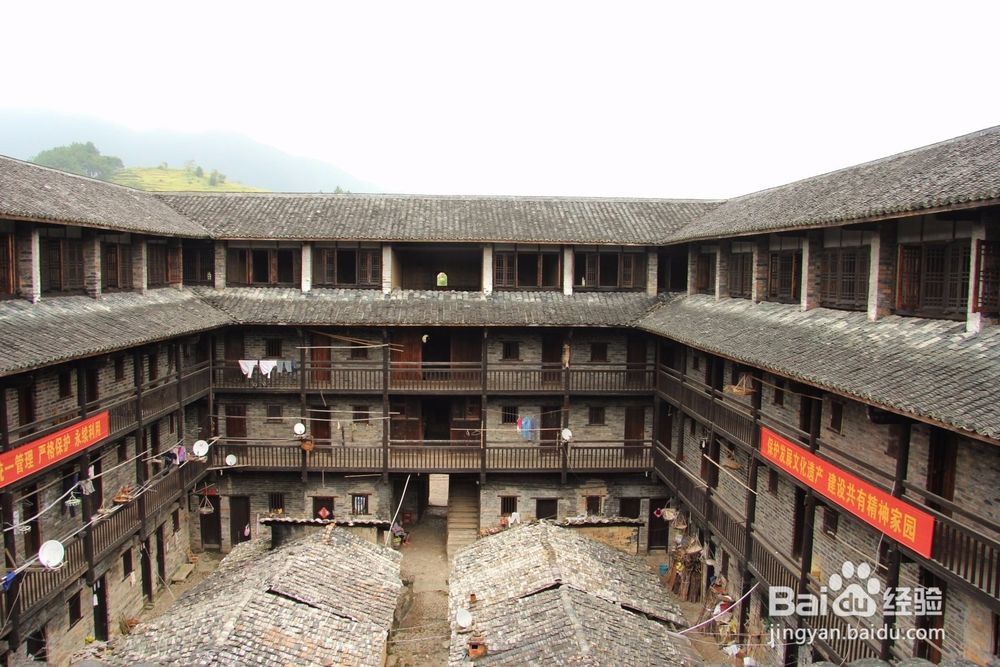 中式城堡，客家围屋--龙南县杨村燕翼围