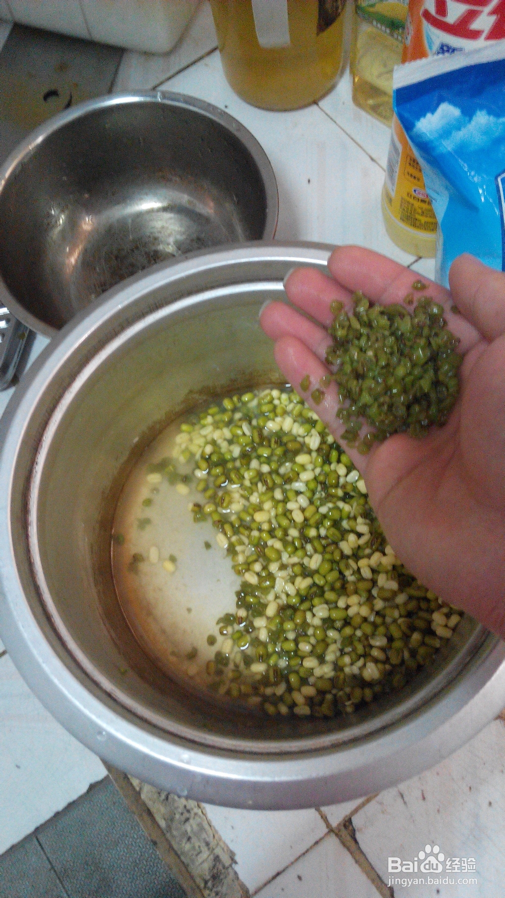 怎样将绿豆去皮