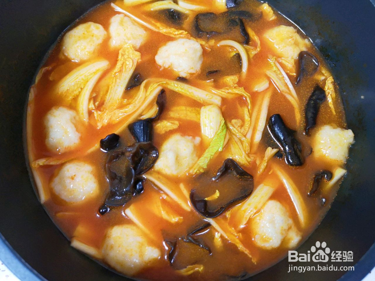 茄汁鱼丸烩菜的做法