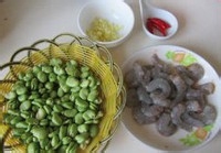 色香味俱全的蚕豆炒虾仁